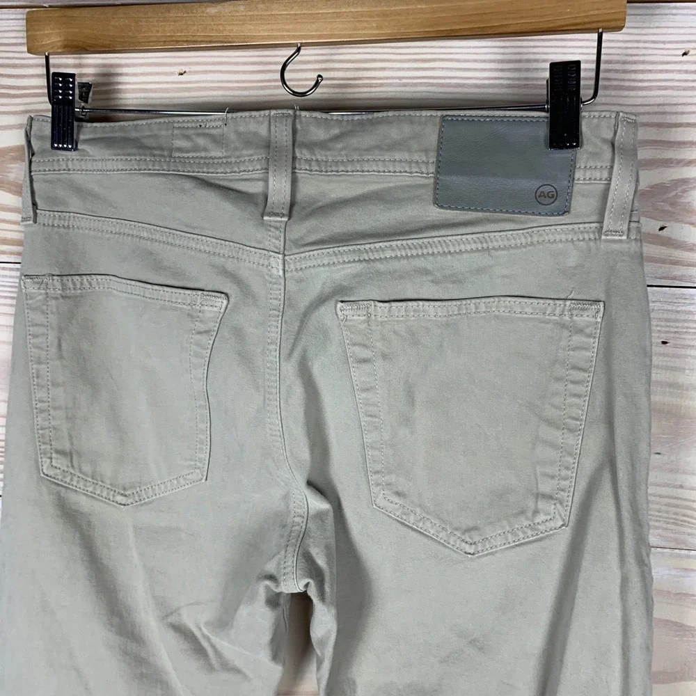 AG Adriano Goldschmied The Tellis Pants Mens 29 Khaki Slim Fit Chino‎